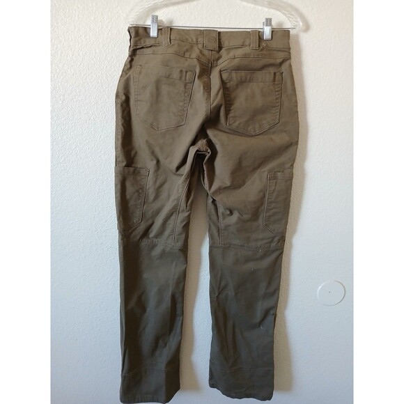 Noble Outfitters Pants Womens 10 Brown Cargo Workwear Utility Outdoor Durable - Picture 3 of 16